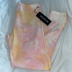 WILDFOX Knox Pants in Cotton Candy